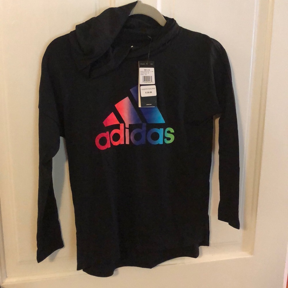 Girls hooded tee